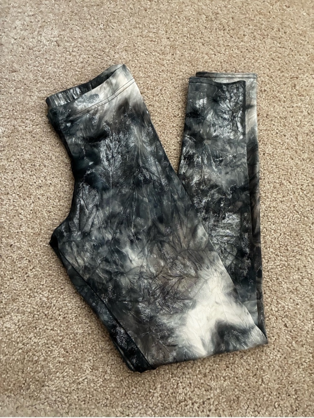 Blackmilk metallic leggings